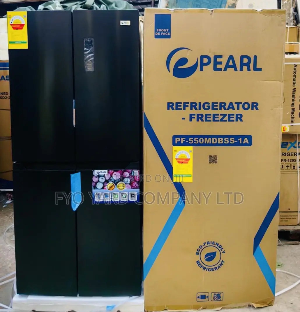 Top Quality Pearl 421ltrs 4doors Side by Side Cooling Refrigerator