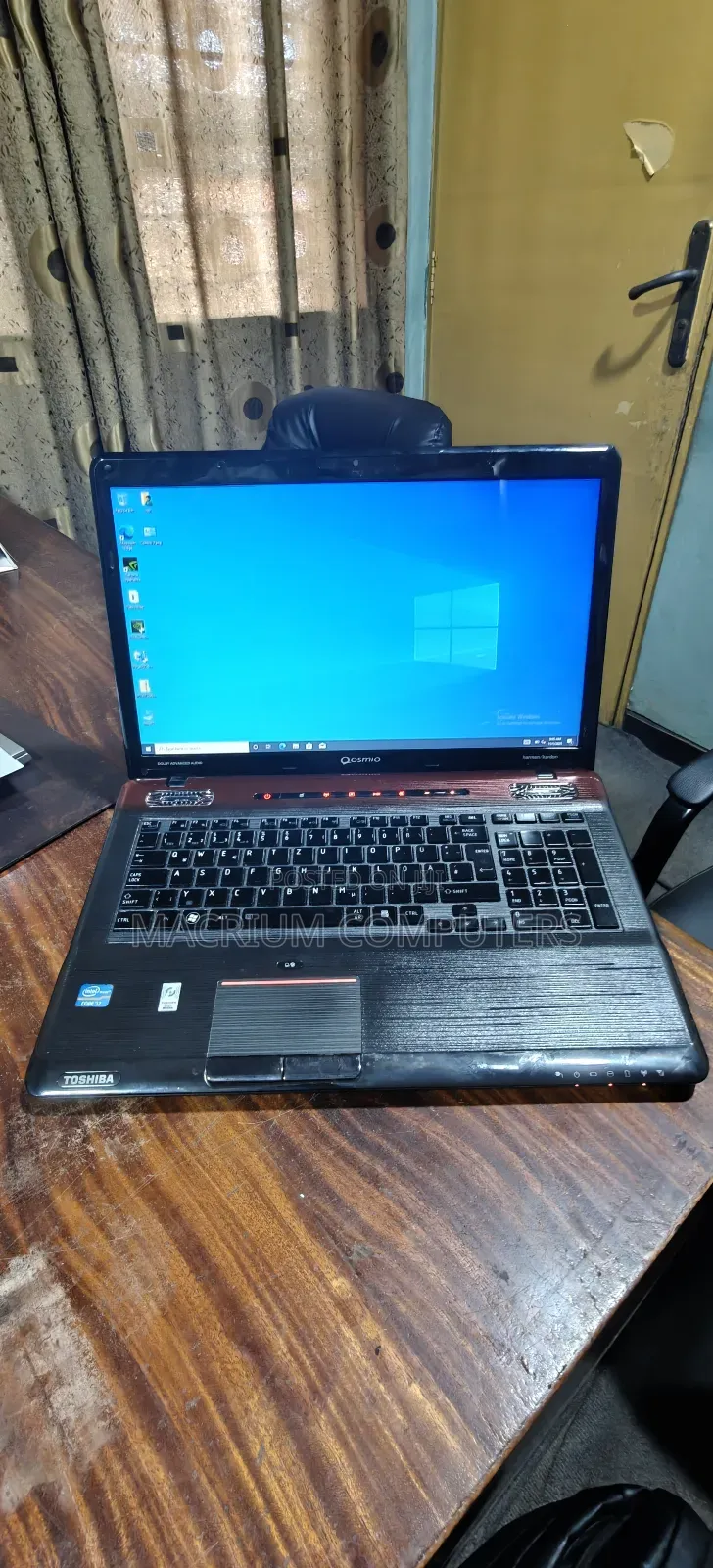 Laptop Toshiba Qosmio X775 8GB Intel Core i7 HDD 500GB