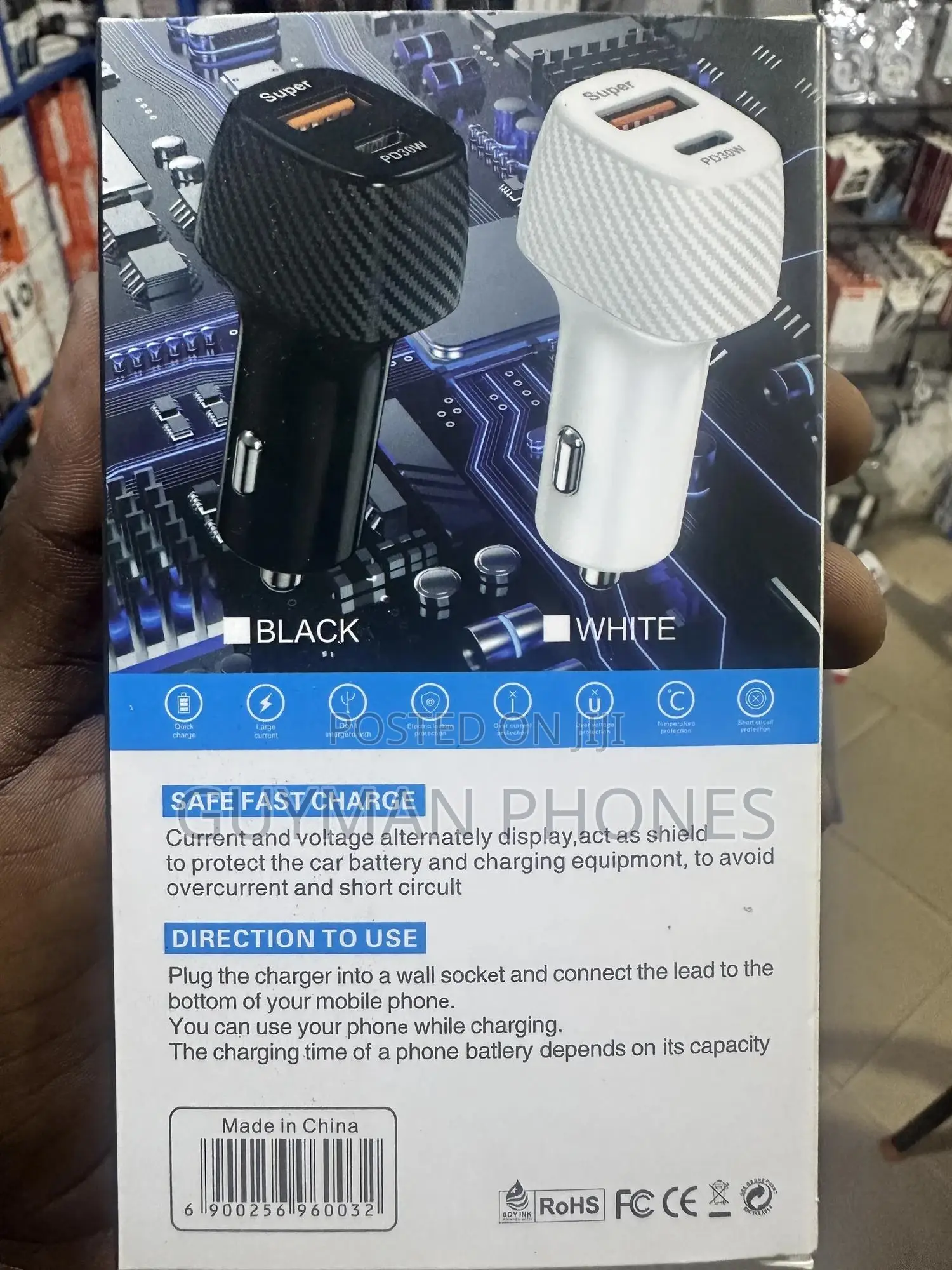 60w Pd Car Charger