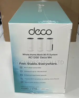 Tp-link Deco M4 Ac1200 Whole Home Mesh Wi-fi System 3-pack