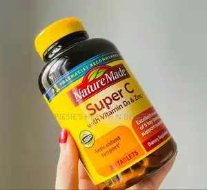 Nature Made Super C With Vitamin D3 and Zinc, Immune Support, 200 Tabs