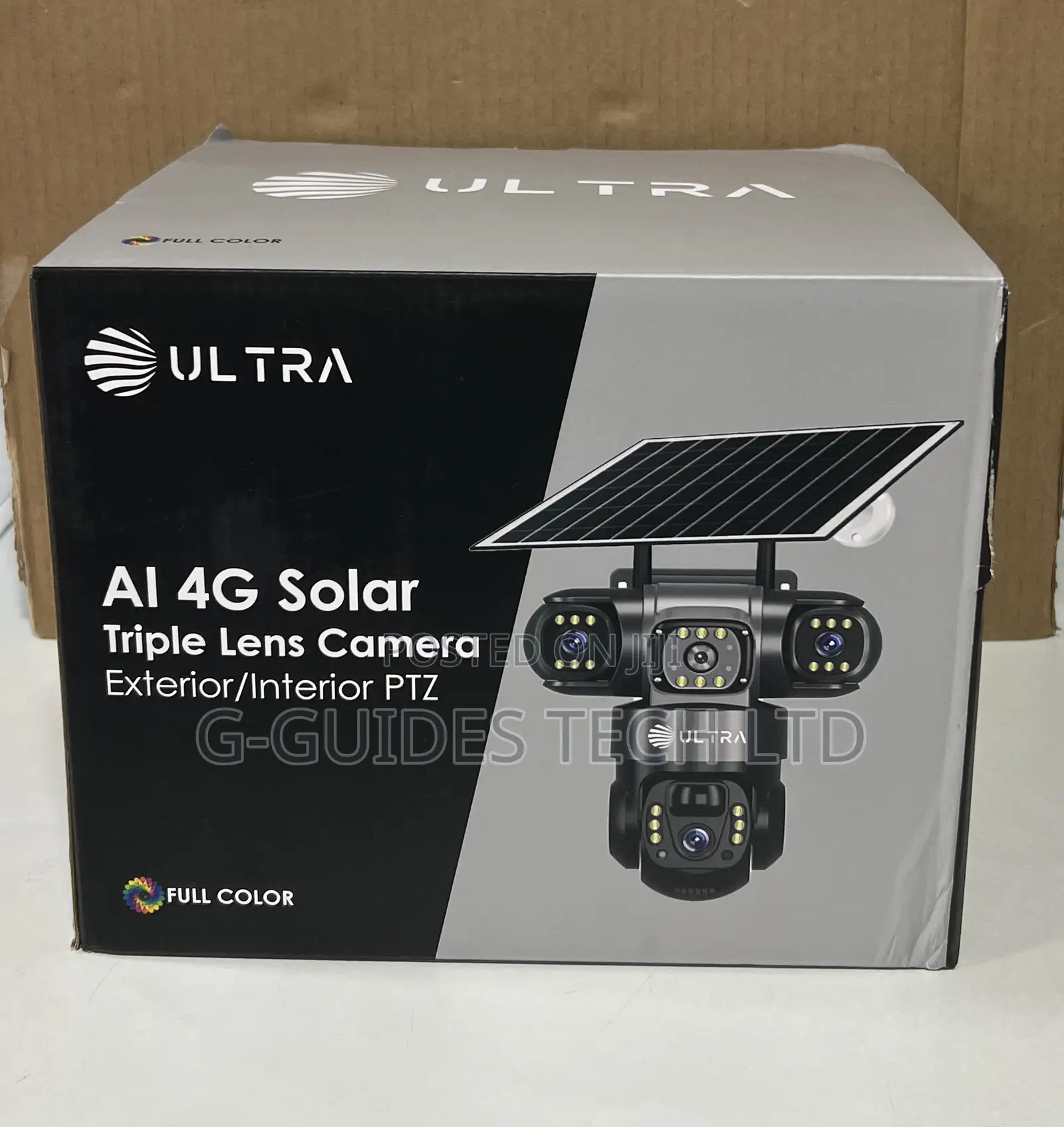 Ultra Ai 4g Solar Triple Lens Camera 6mp, Ultra 4g Solar Camera 3-Lens