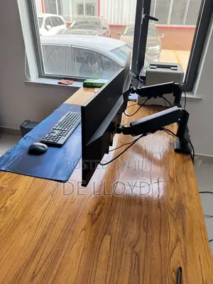 Double Monitor Arm Or Holder