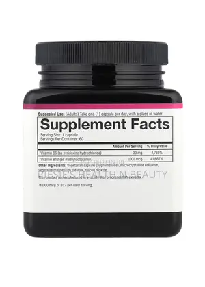 Youtheory B12 B6 60 Capsule
