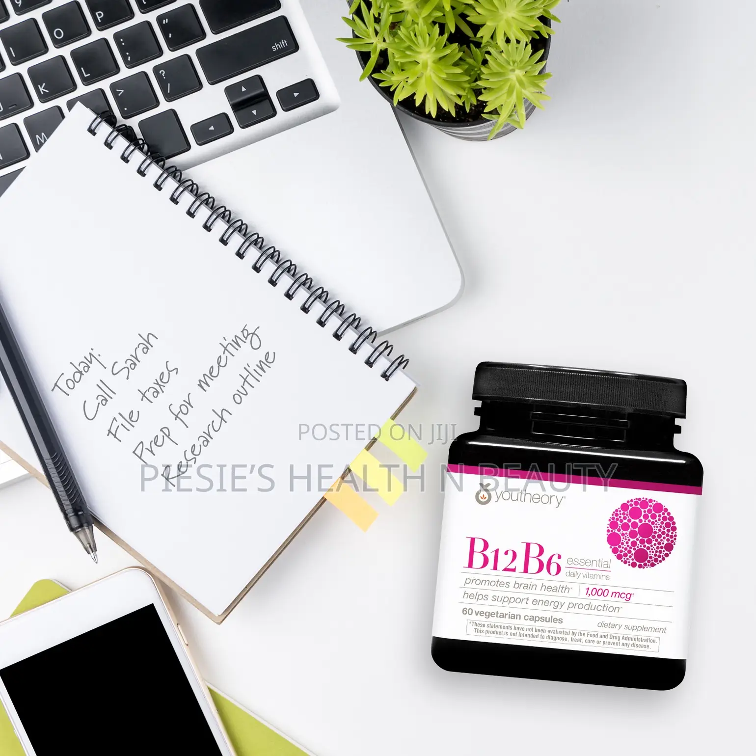 Youtheory B12 B6 60 Capsule