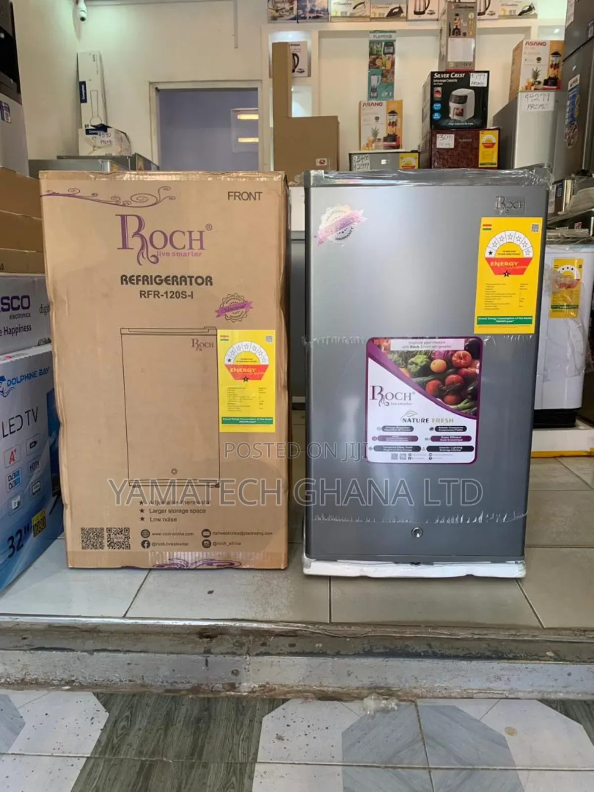 Quality Brand New Roch 90 Litre Single Door Table Top Fridge