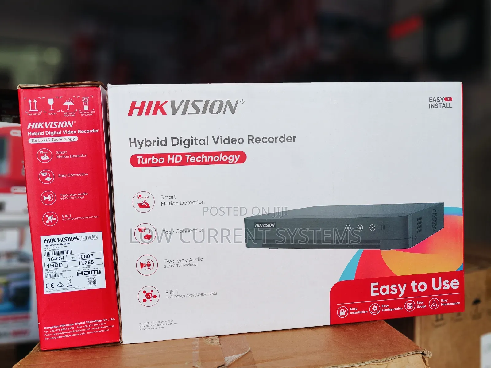 Hikvision 16 Channel DVR Two Ways Audio Smart Ai Ds-7216hghi-M1/T