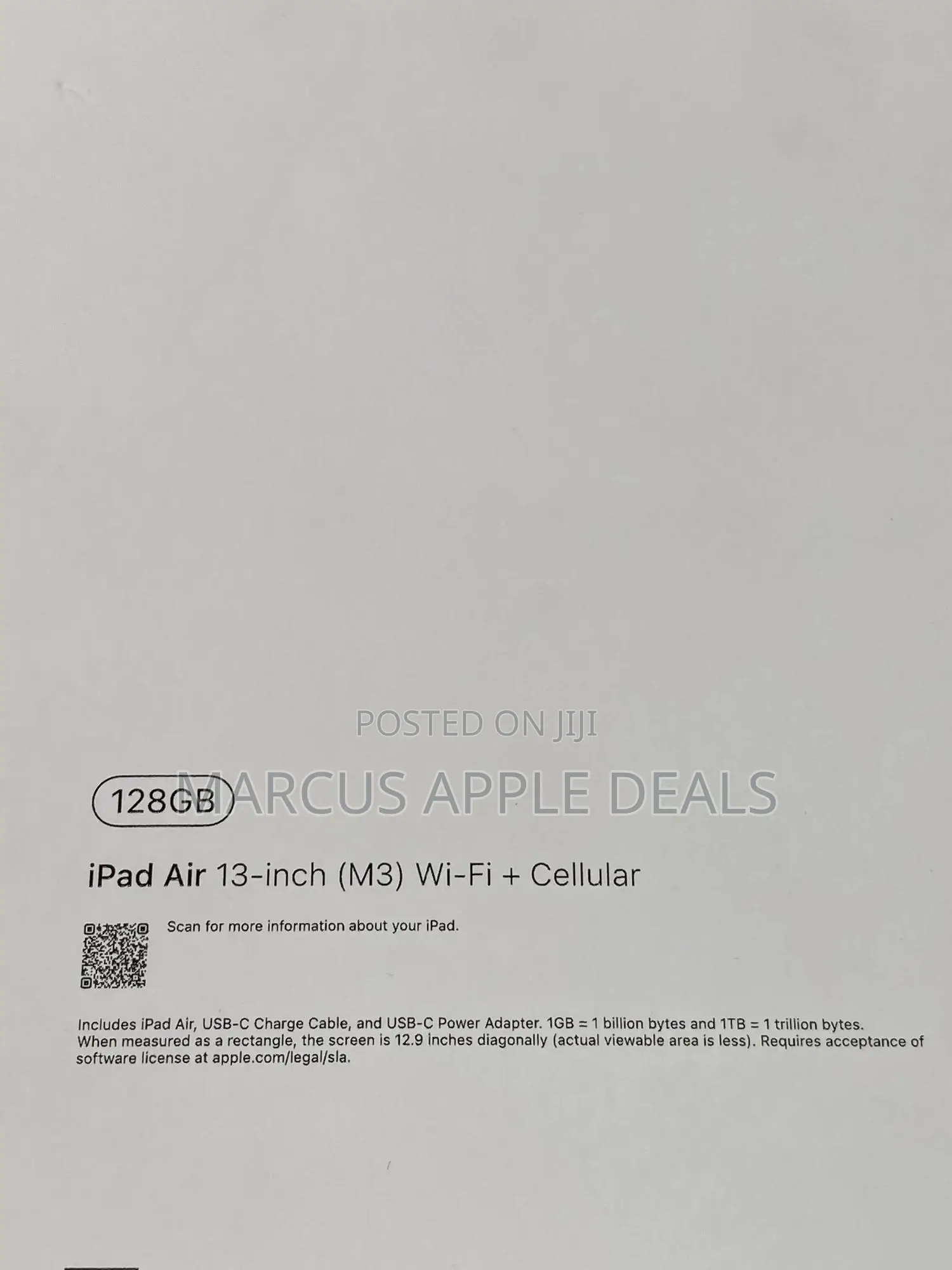 New Apple iPad Air 13 (2025) 128 GB