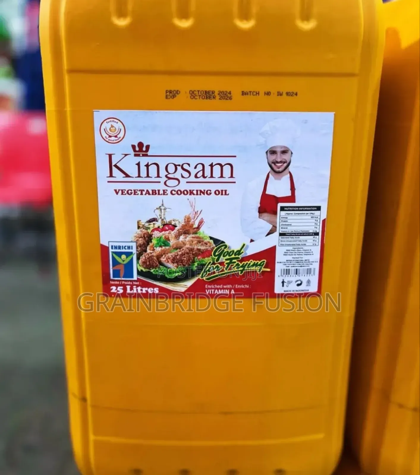 Kingsam High Quality Vegetable Cooking Oil