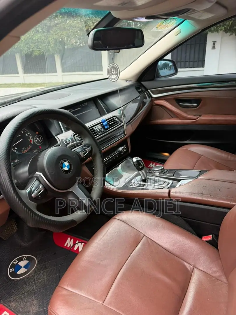 BMW 5 Series 2015 Blue