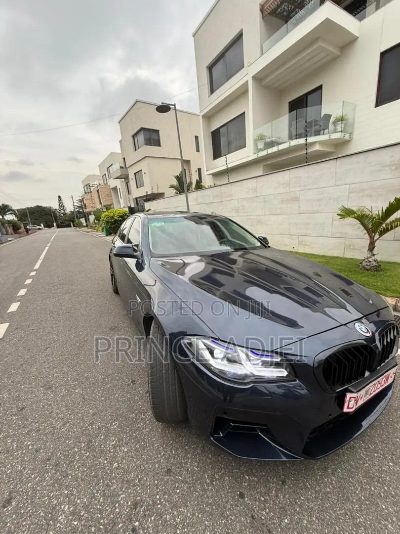 BMW 5 Series 2015 Blue
