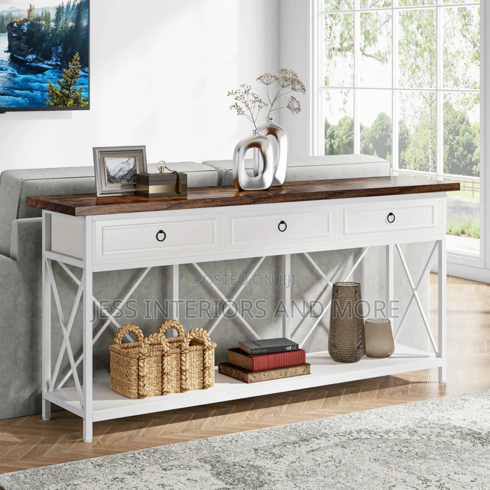 Console Table (3-Drawer) 180cm