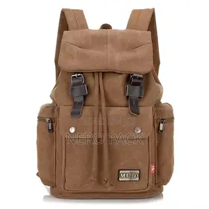 Vintage Waxed Canvas Backpack