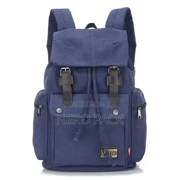 Vintage Waxed Canvas Backpack