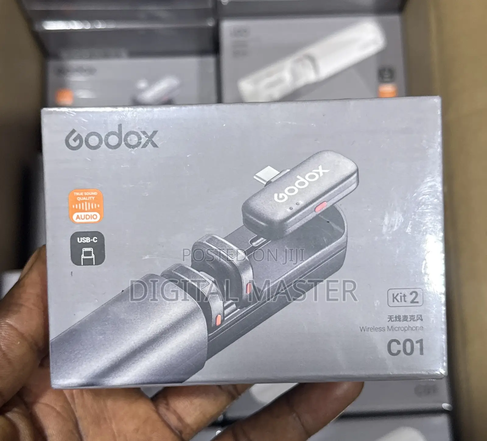 Godox C01 Wireless Microphone (Usb-c) - Black