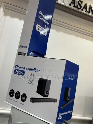 Try Out New Bluetooth Soundbar Sigma SSB-Ly-S259p Wireless 260 Watts