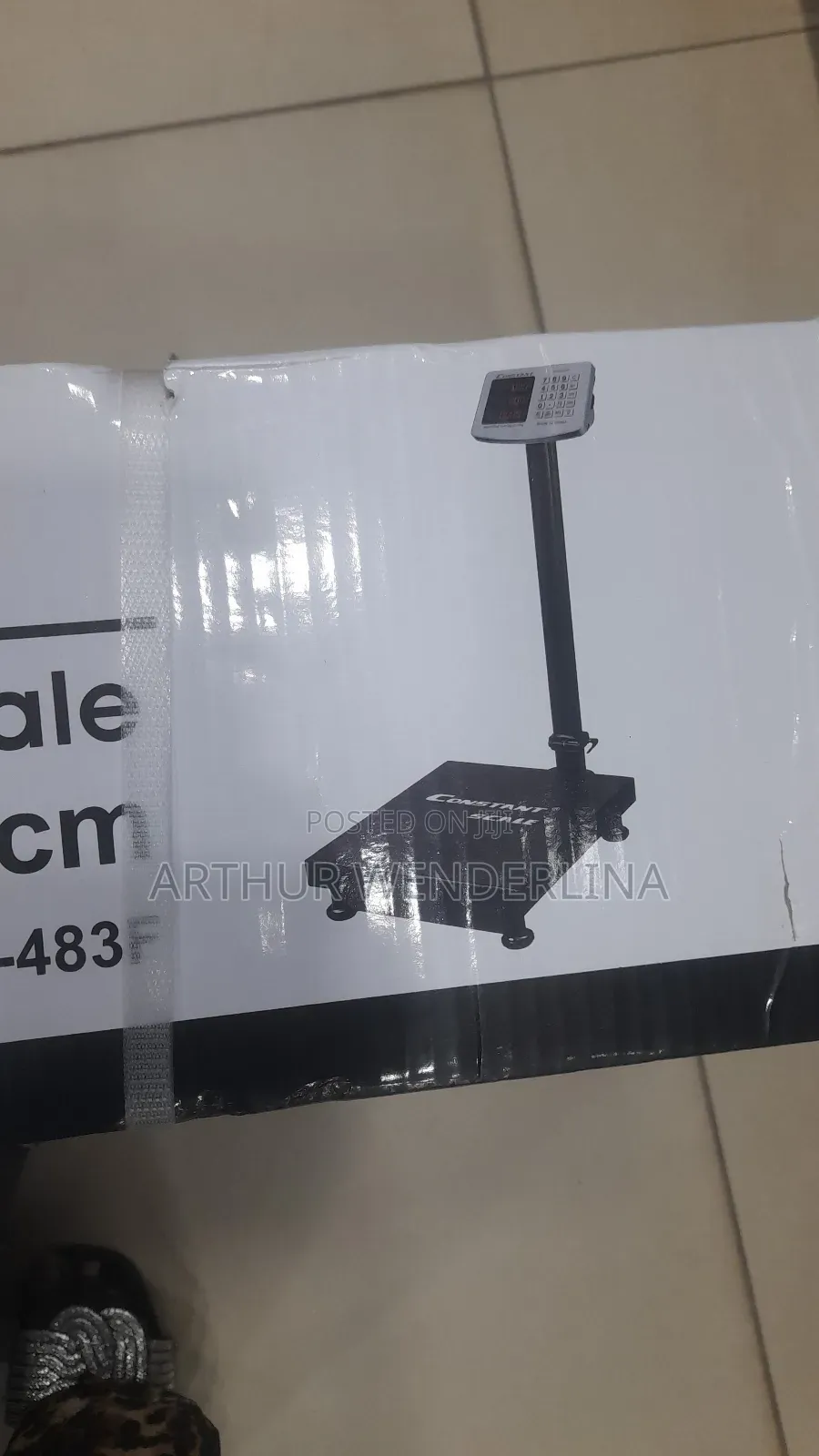 Constant-483f Electronic Digital Platform Scale 300kg/100g