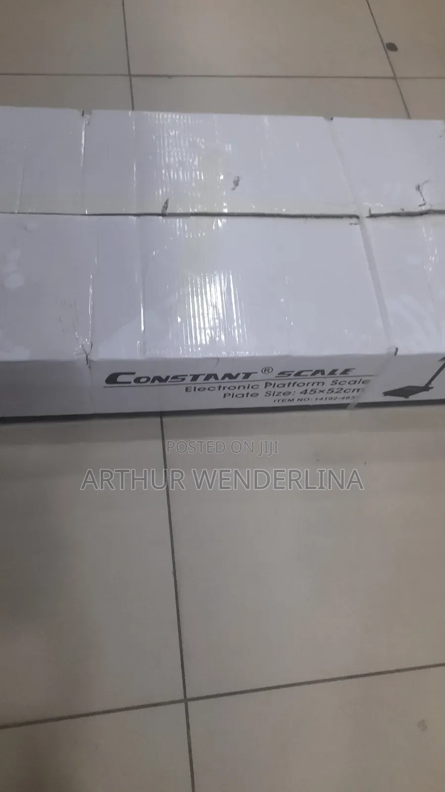 Constant-483f Electronic Digital Platform Scale 300kg/100g