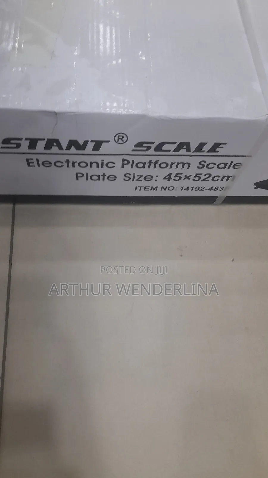 Constant-483f Electronic Digital Platform Scale 300kg/100g