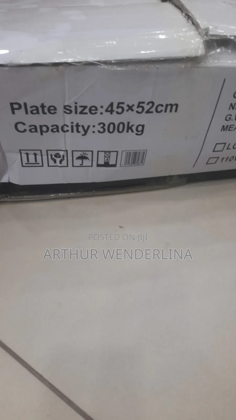 Constant-483f Electronic Digital Platform Scale 300kg/100g