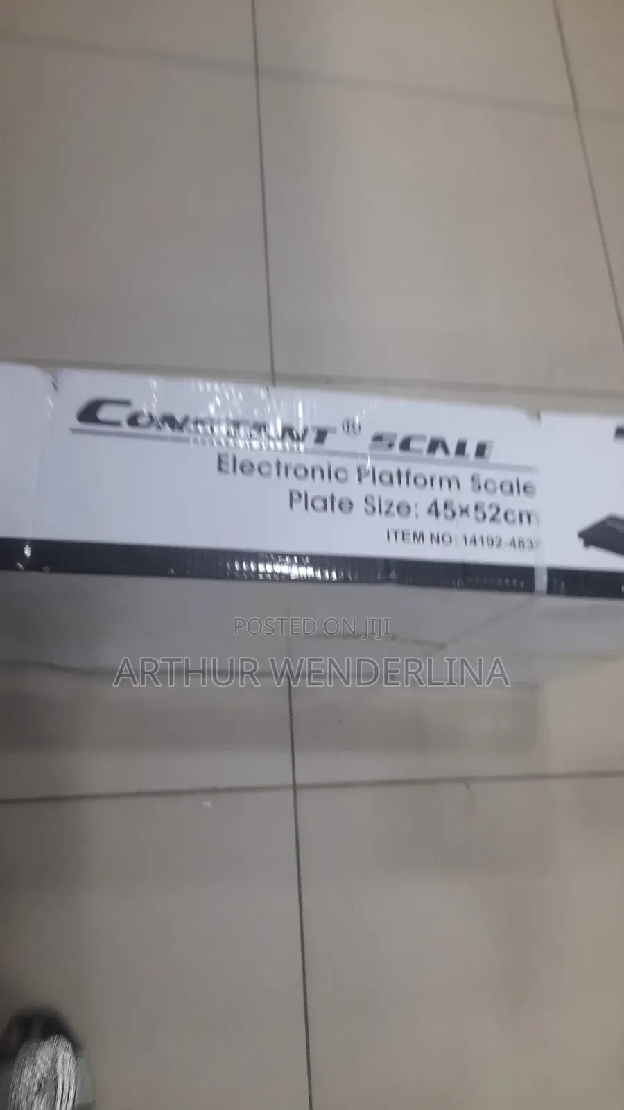 Constant-483f Electronic Digital Platform Scale 300kg/100g