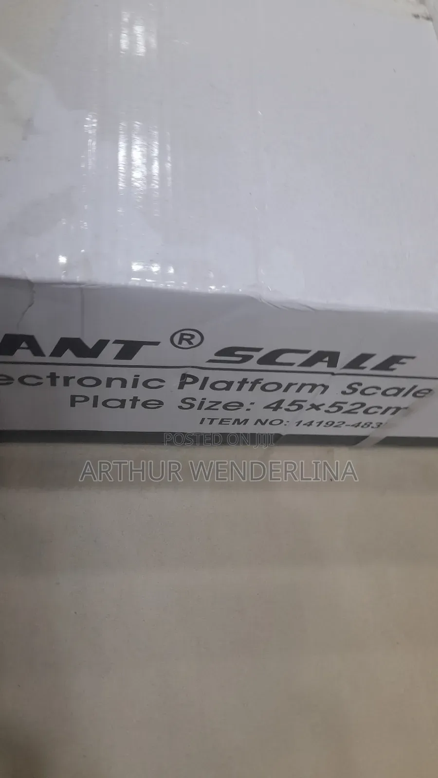 Constant-483f Electronic Digital Platform Scale 300kg/100g