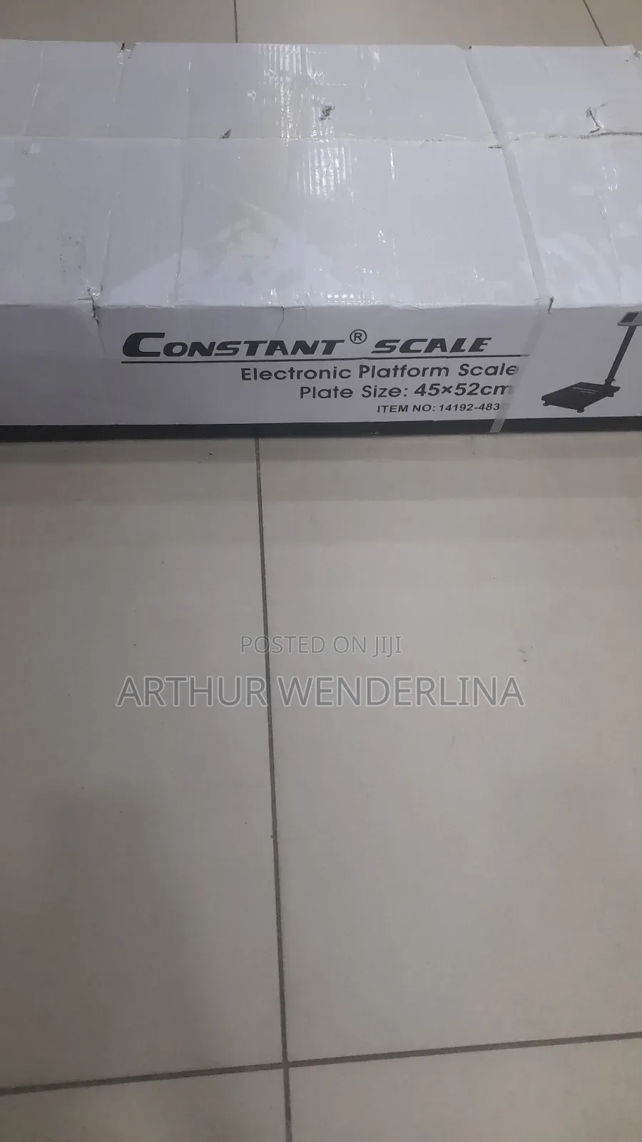 Constant-483f Electronic Digital Platform Scale 300kg/100g