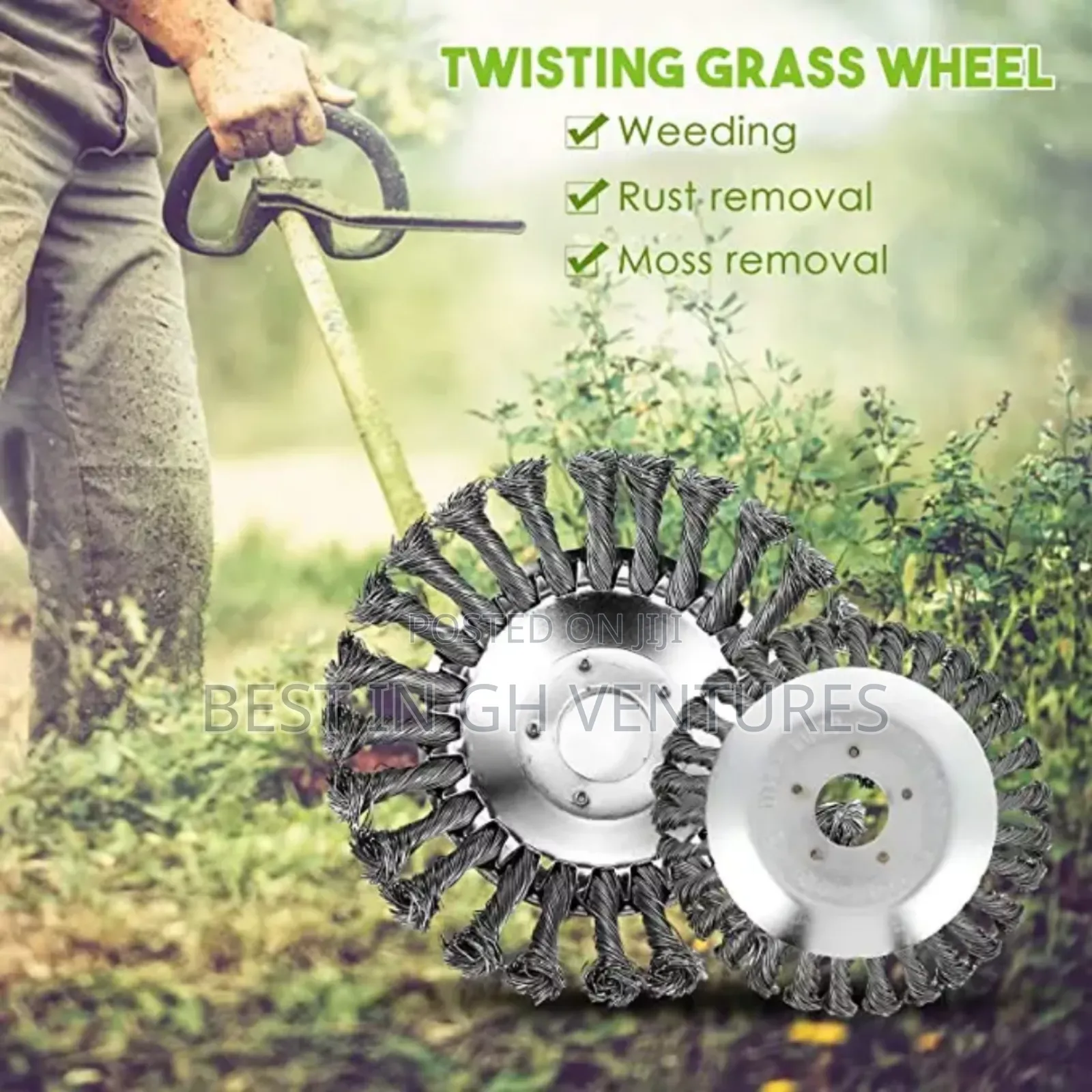 6" Weeding Machine Steel Twisted Wire Blade