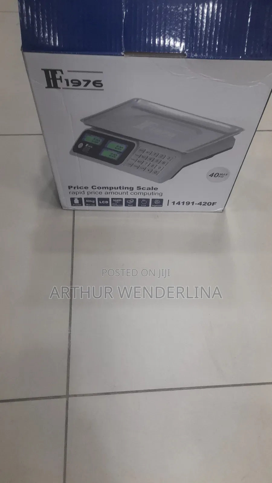 Ff1976-420f Led Dual-display 40kg/5g. Precision