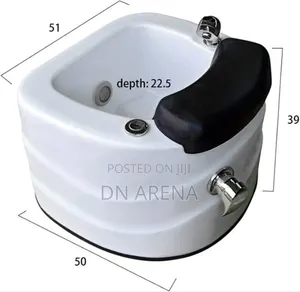 Electric Ceramic Pedicure Manicure Basin / Bowel Foot Bath