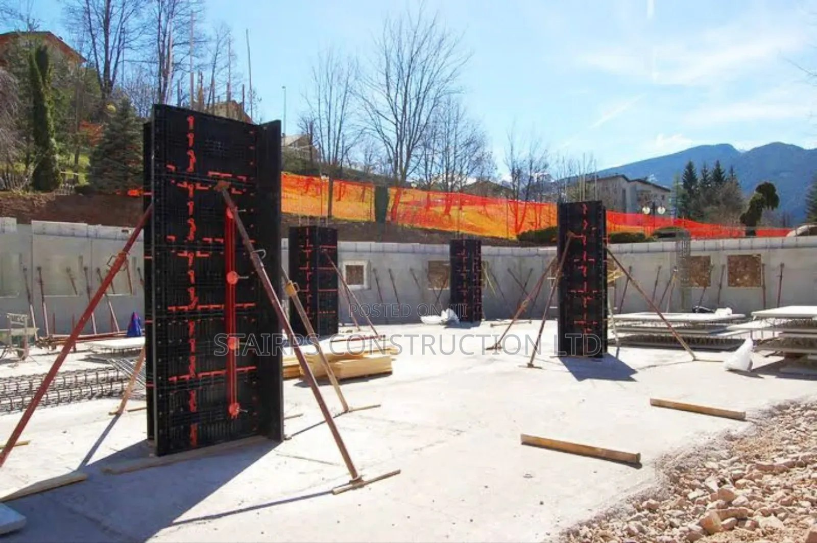 Pillar Molds for All Form Works Available for Rent Only