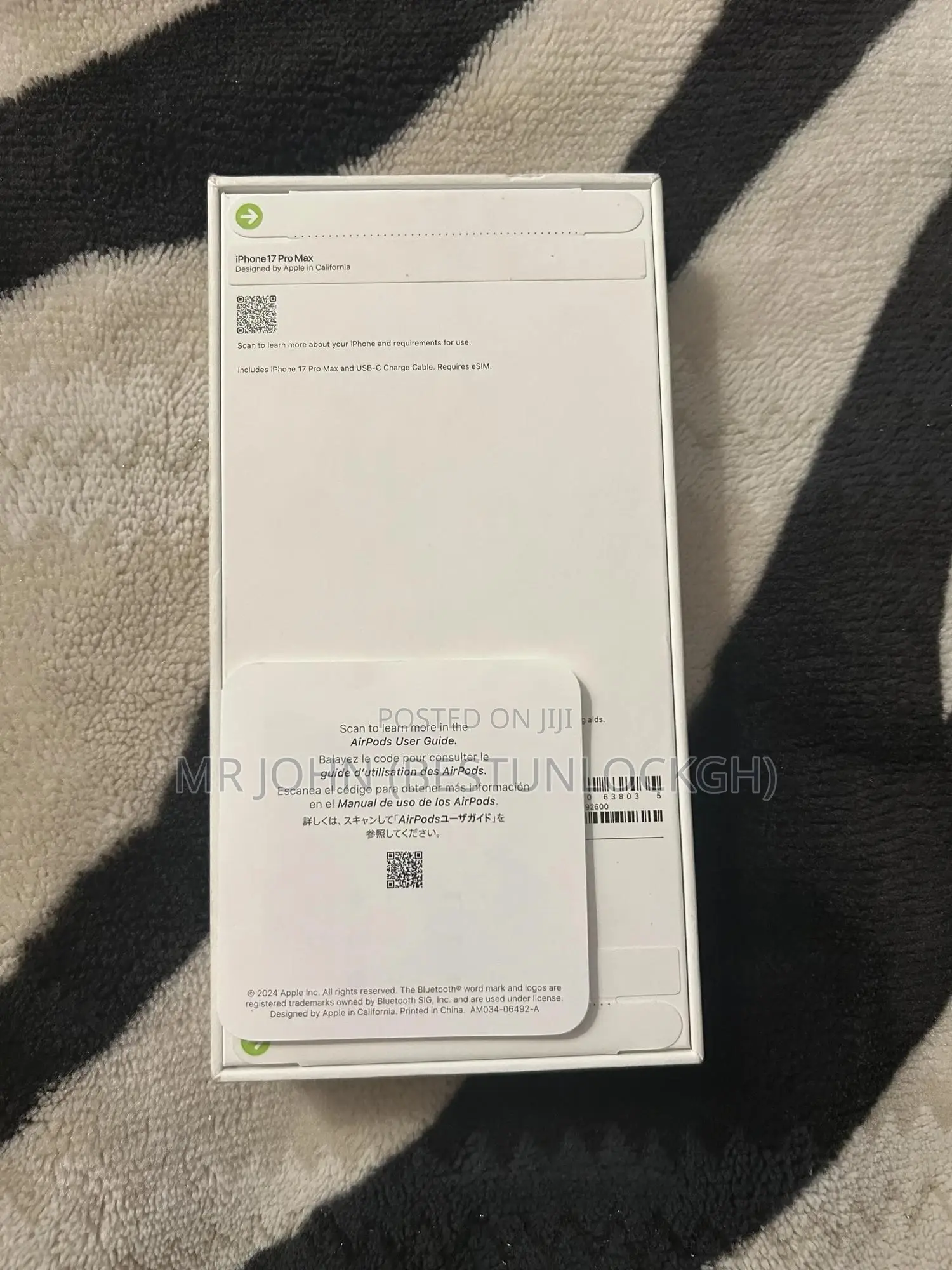 New Apple iPhone 17 Pro Max 1 TB Orange