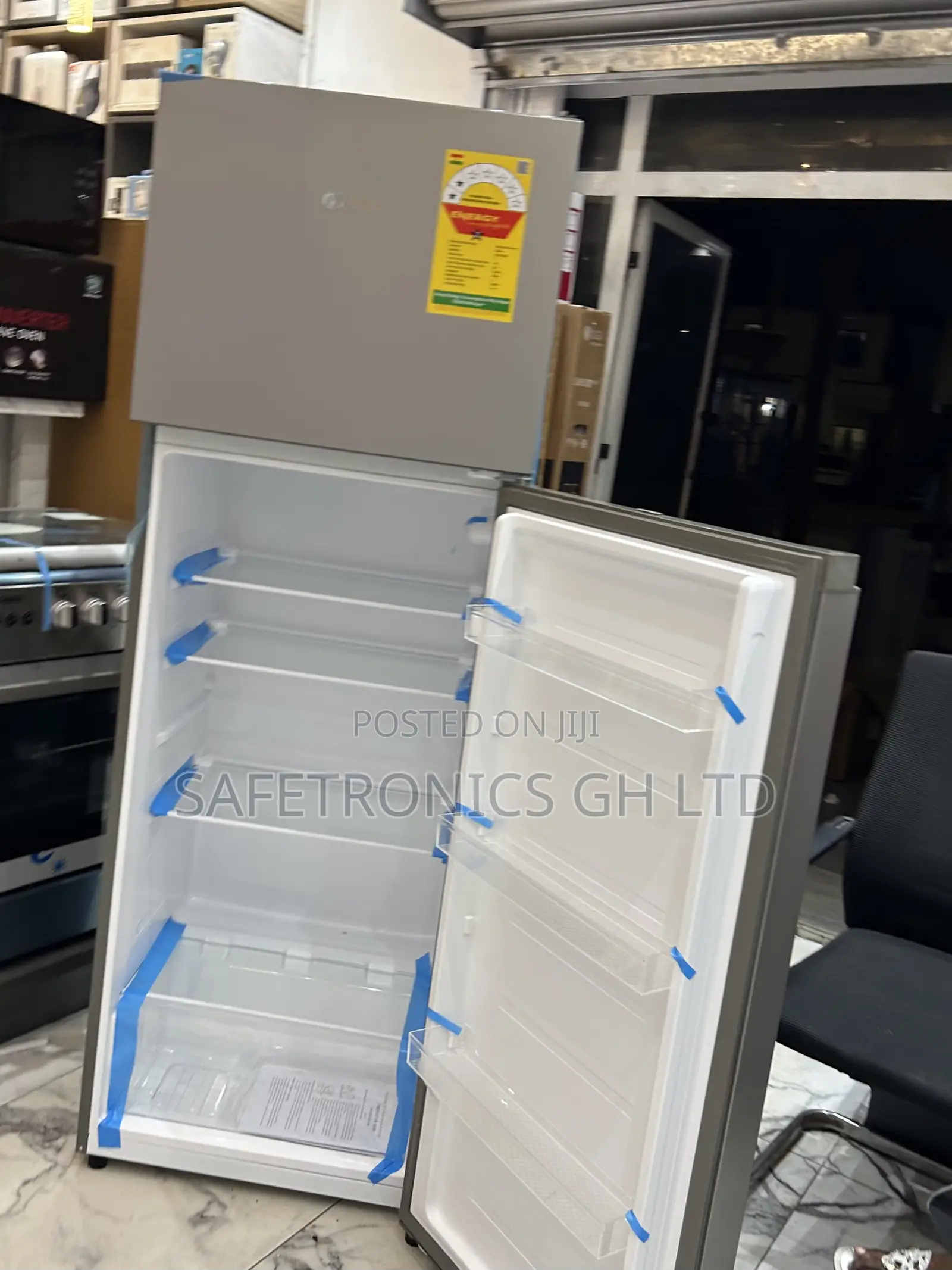 Just Buy Top Mount 2 Doors Grey STMF-A320 300l Sigma Fridge