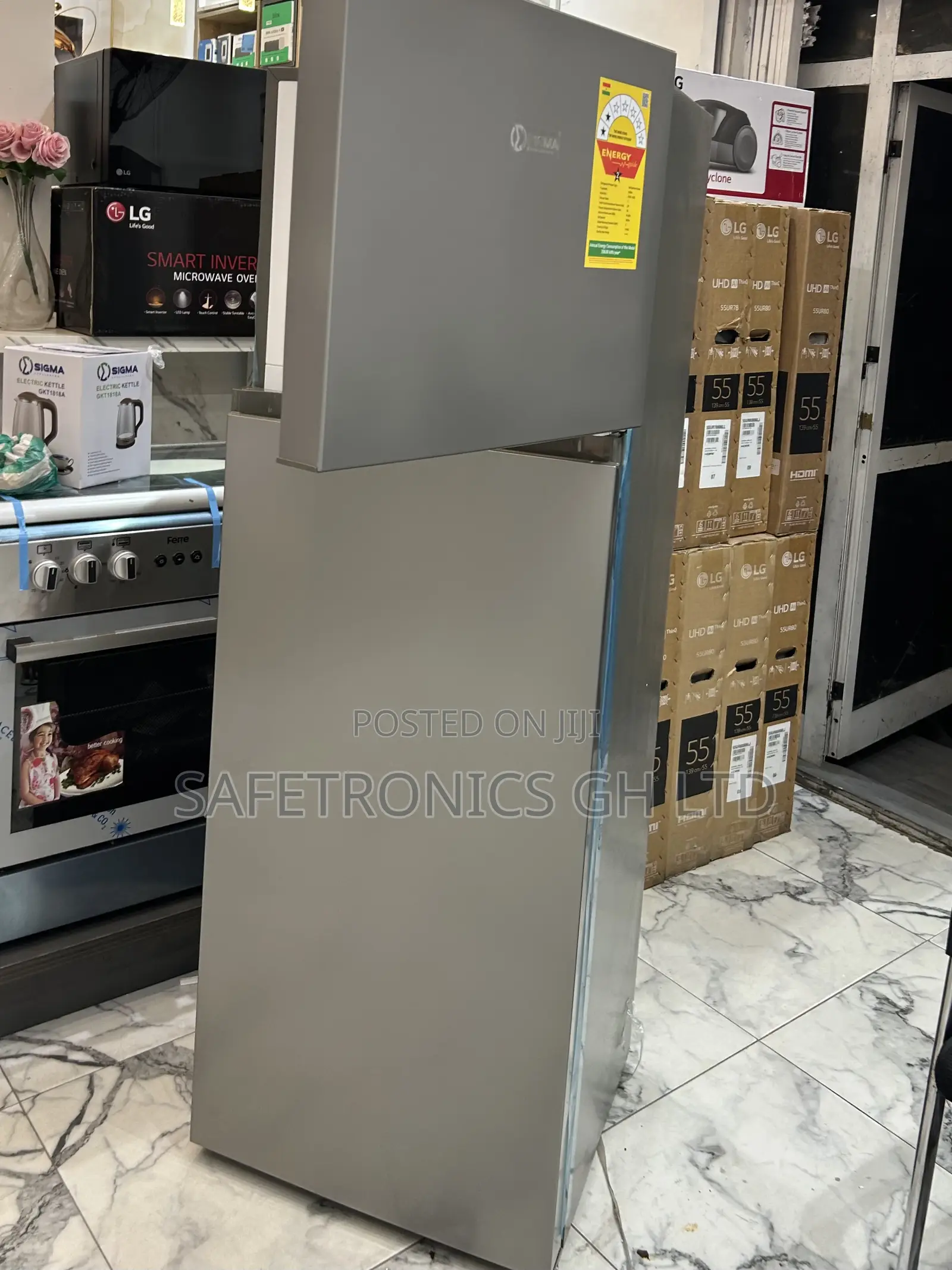 Super Quality 300 Liters Sigma Top Mount STMF-A320 2 Doors Fridge