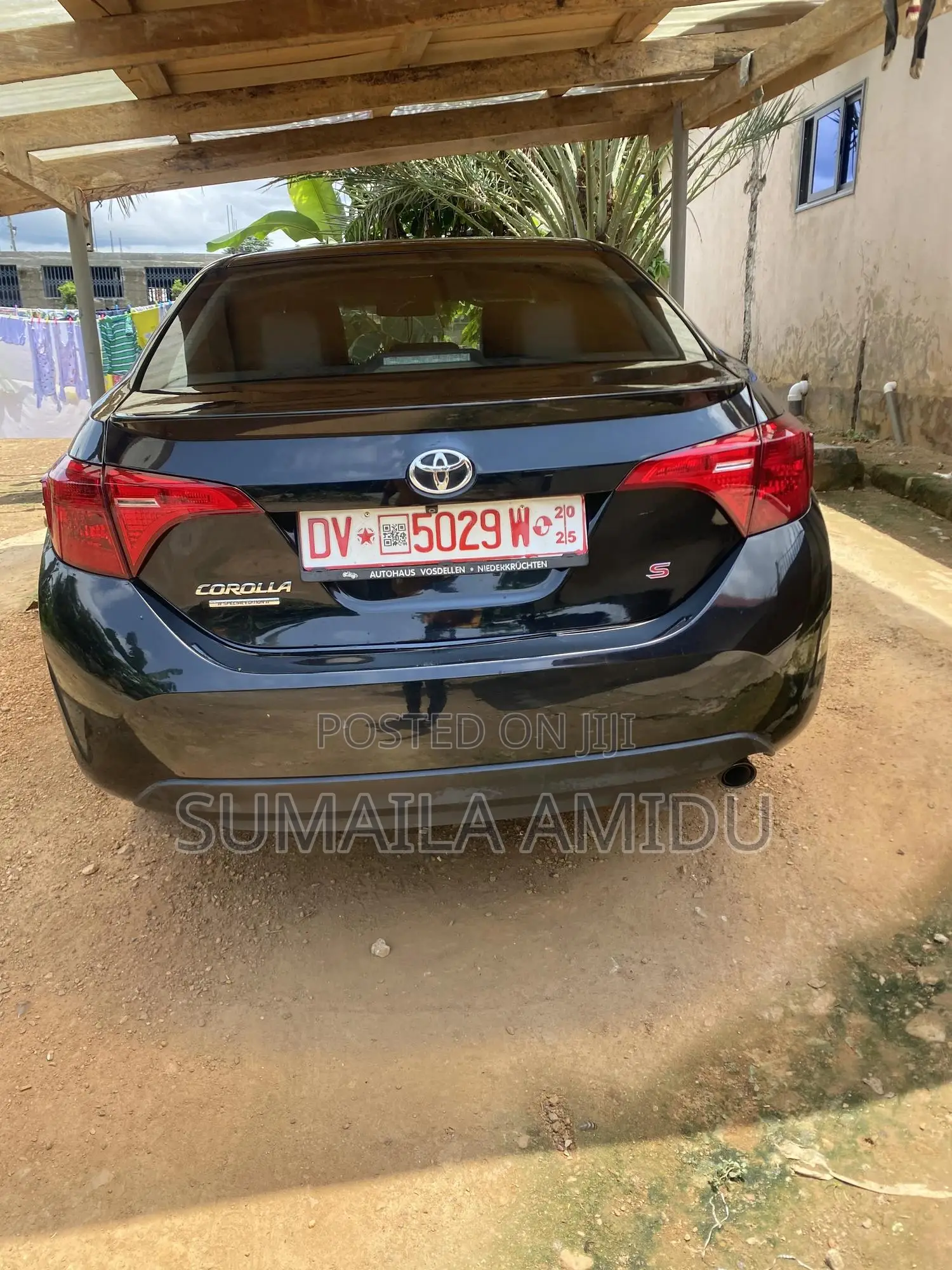Toyota Corolla S Plus 4dr Sedan (1.8L 4cyl CVT) 2016 Black