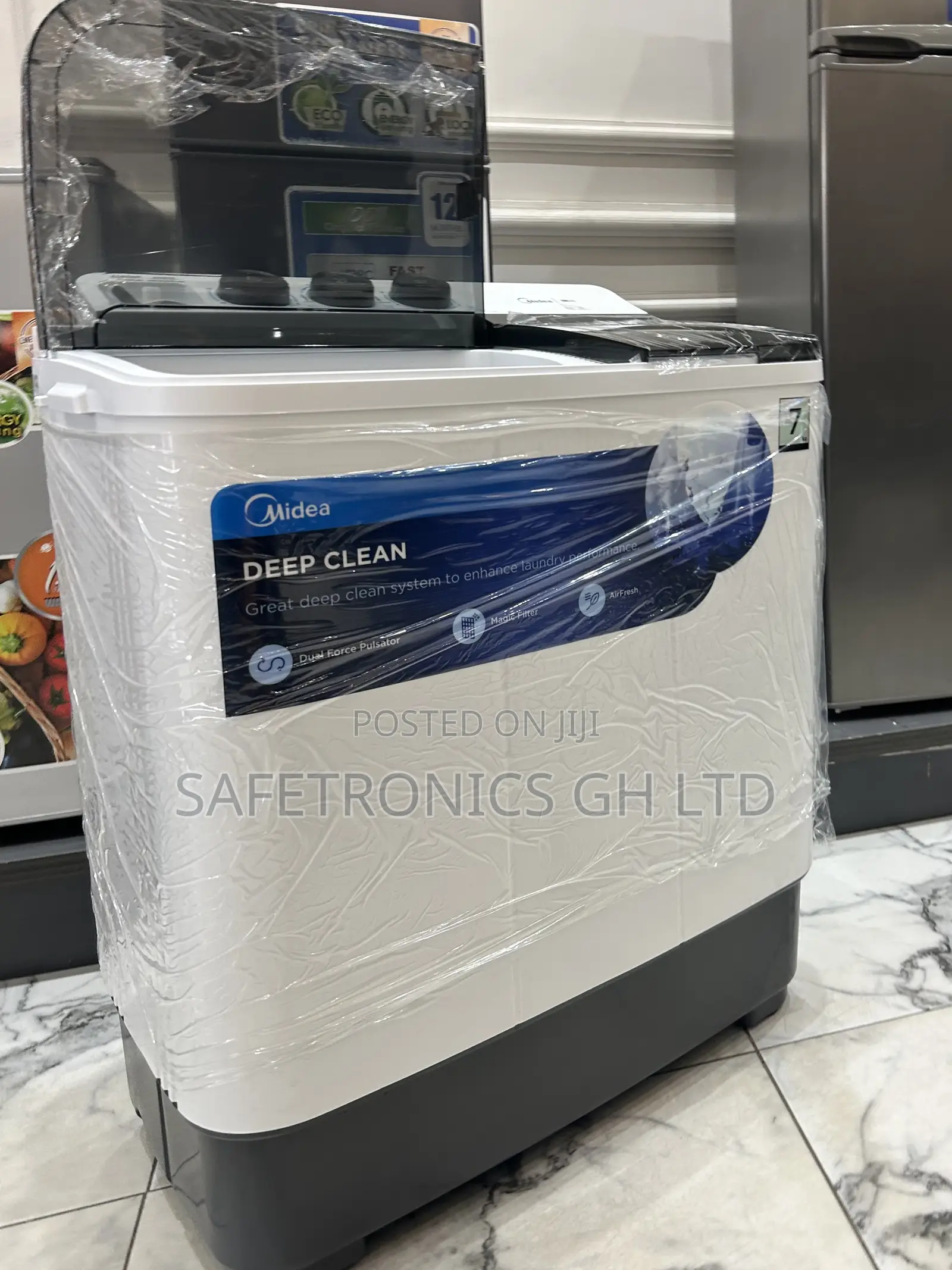 Try Out 7kg Semiautomatic Midea Topload Midea Washing Machine