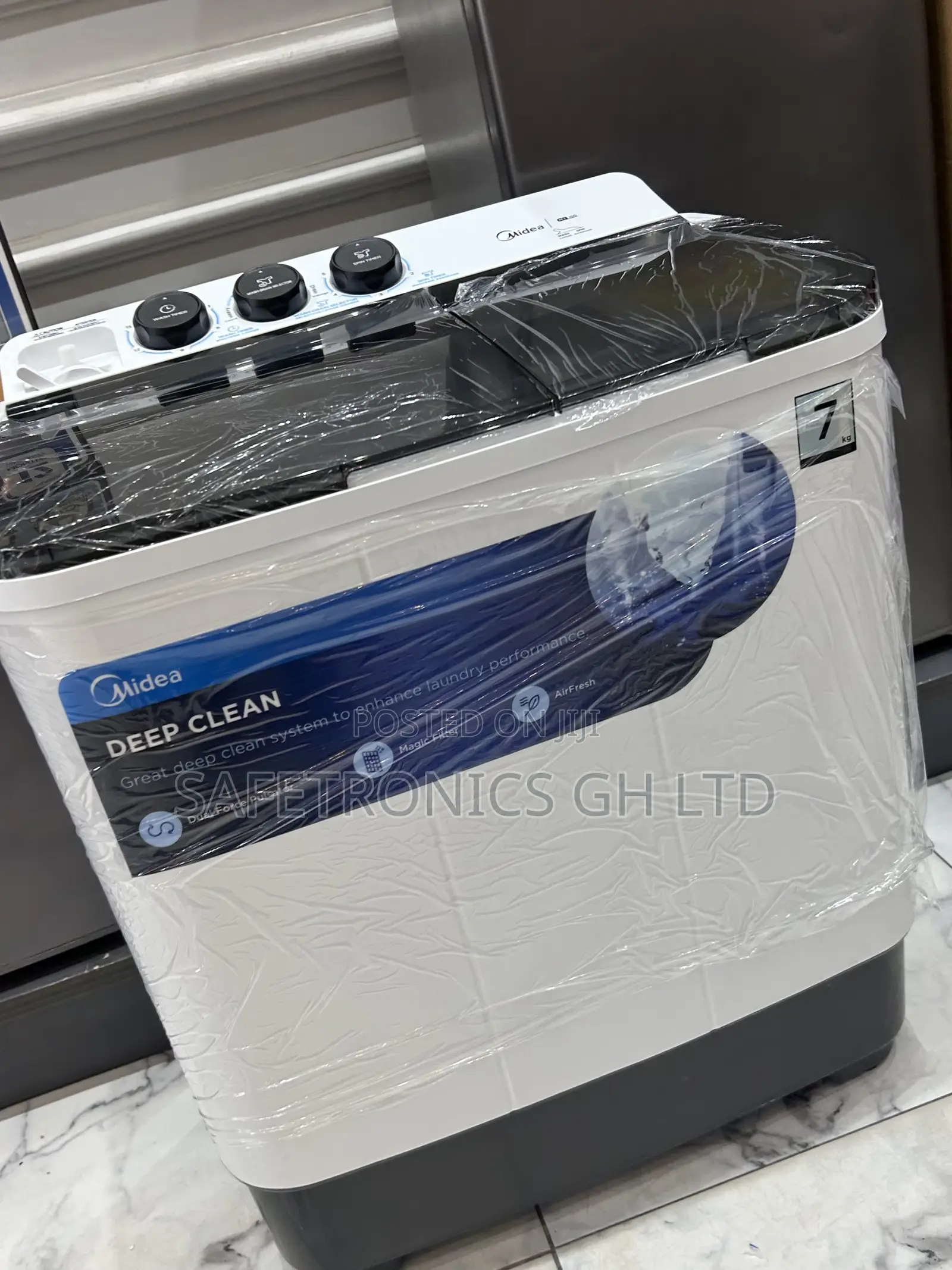 Midea Deep Clean Topload New Semiautomatic 7kg Wasing Machine