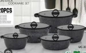 10pcs Ucc Life Cookware Set With Granite Coating