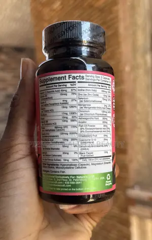 Nature’S Craft Female Fertility Support With Prenatal Vitamins,60 Caps