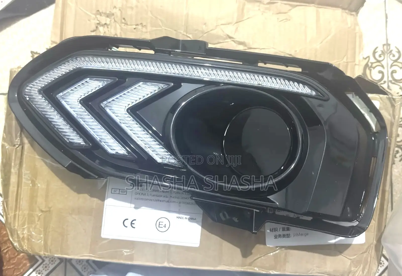 Honda Fit Fog Light Cover Led