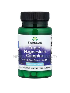 Swanson Triple Magnesium Complex, 30 Capsules