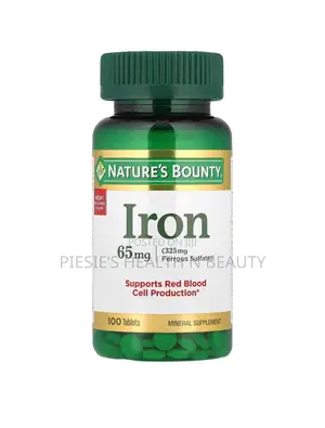 Nature’S Bounty Iron 65mg, 100 Tablets
