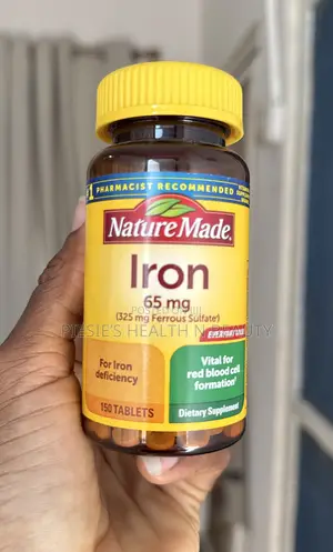 Nature Made Iron 65 Mg Tablets (325 Mg Ferrous Sulfate) 150 Tablets
