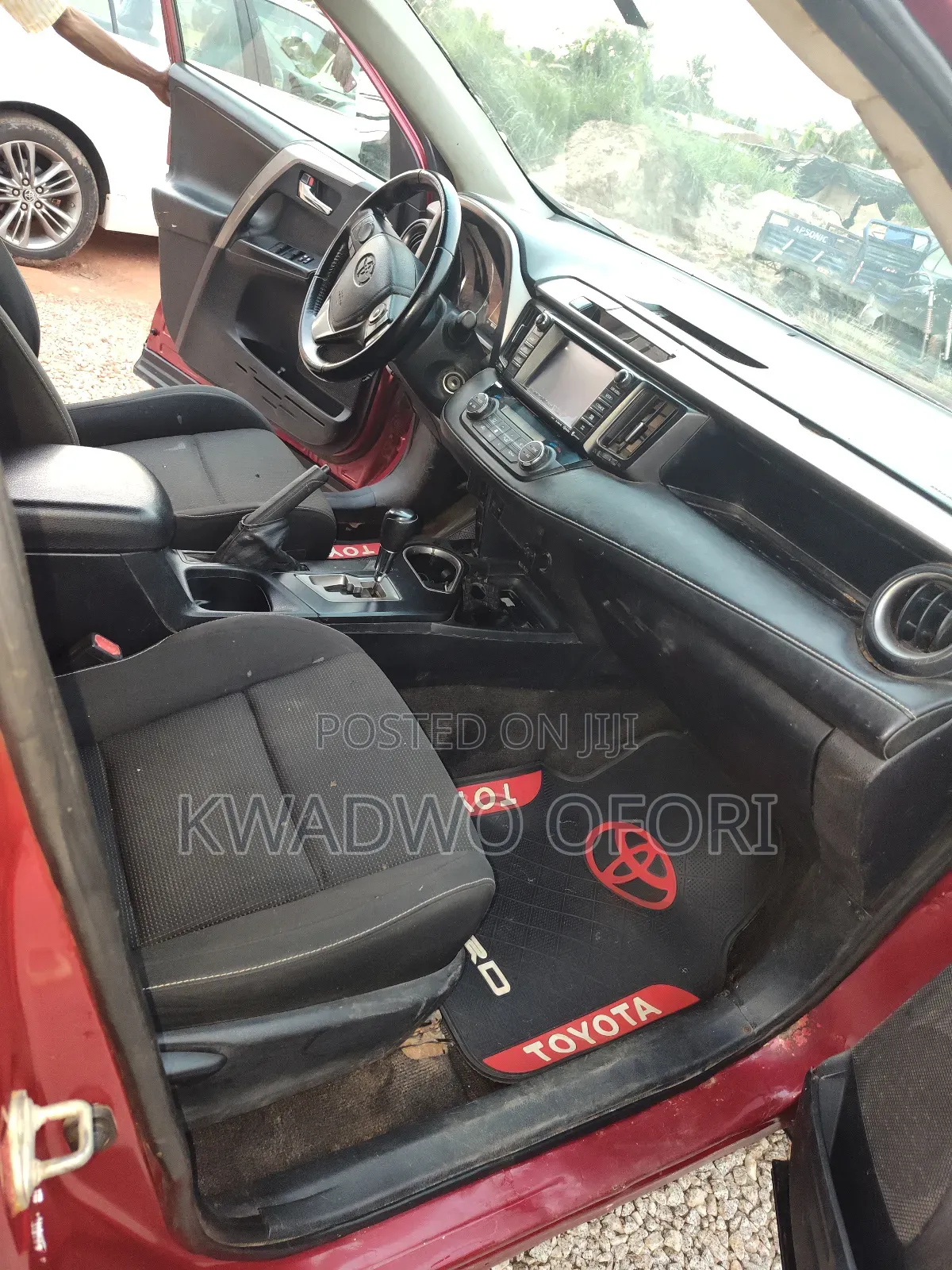 Toyota RAV4 XLE AWD (2.5L 4cyl 6A) 2016 Red
