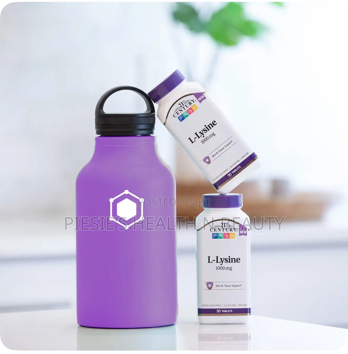 21st Century L-Lysine 1000 Mg , 90 Tablets