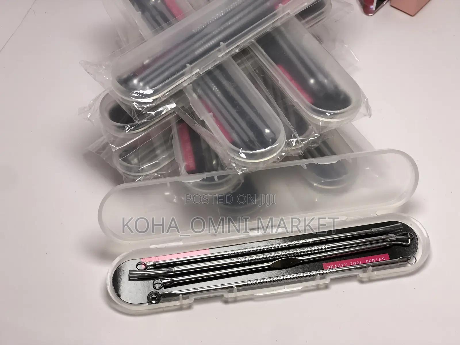 4pcs Pimple Extractor Tool Stainless Steel