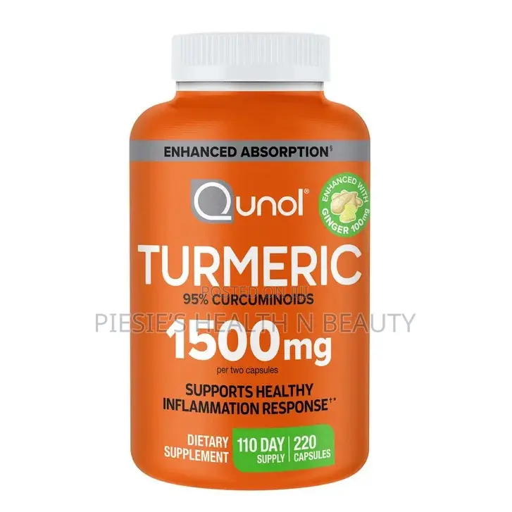 Qunol Turmeric 1,500 Mg., 220 Capsules
