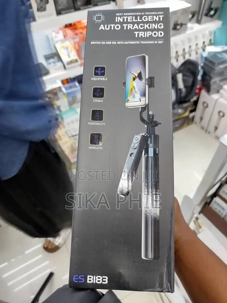 Intelligent Auto Tracking Phone Tripod Stand- 400 Cedis