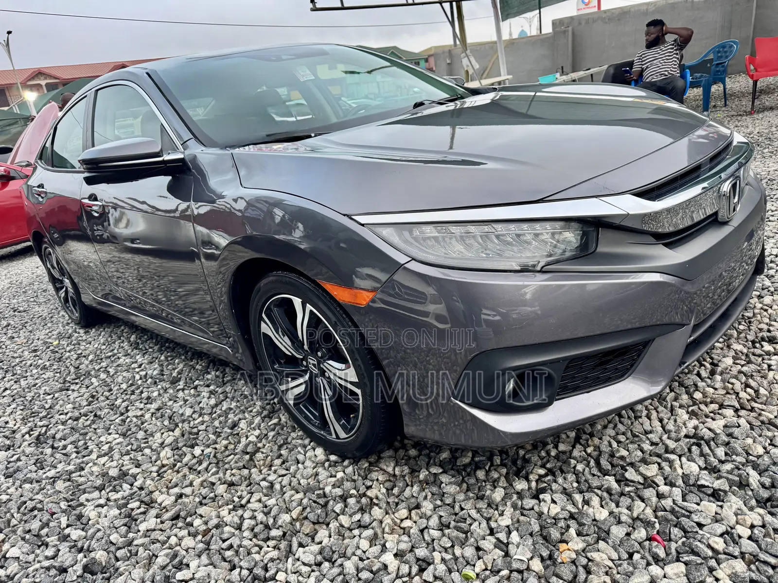 Honda Civic Touring 2dr Coupe (1.5L 4cyl) 2016 Gray