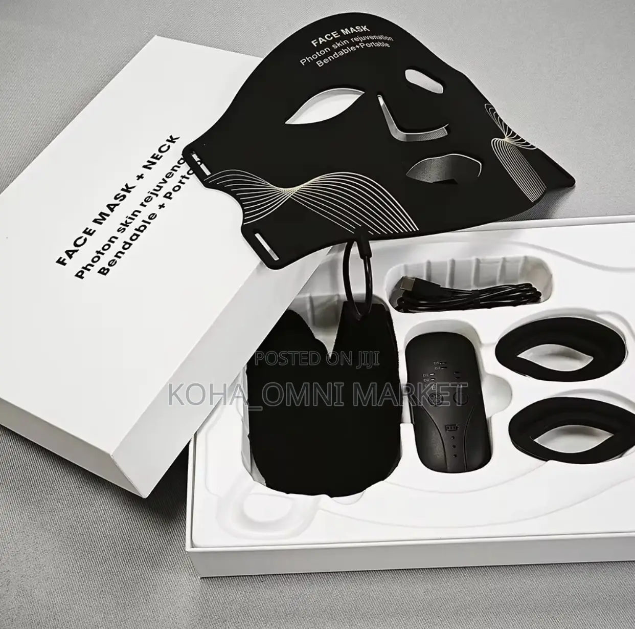 2-in-1 Led Face and Neck Mask